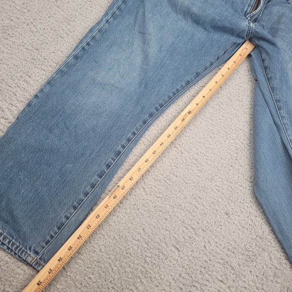 Polo‎ Ralph Lauren Mens Jeans 38x30 Blue Denim Straight Leg Casual Pants - Picture 13 of 15